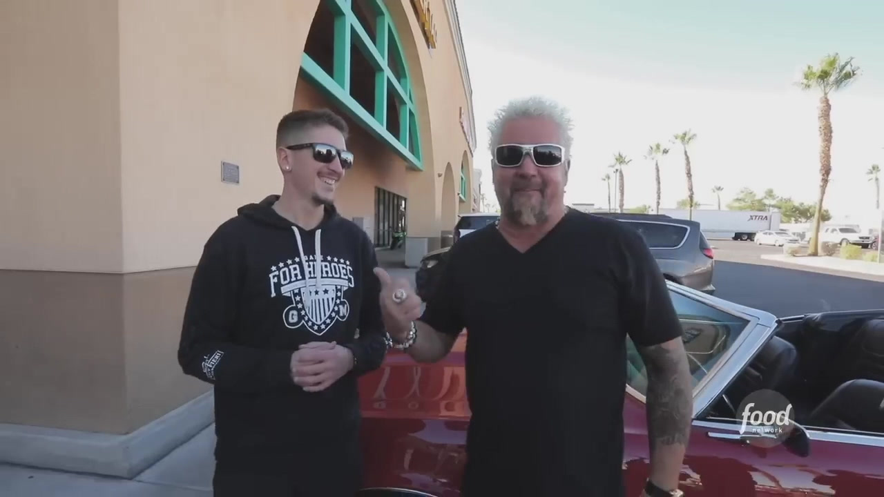 Chef Richie with Guy Fieri